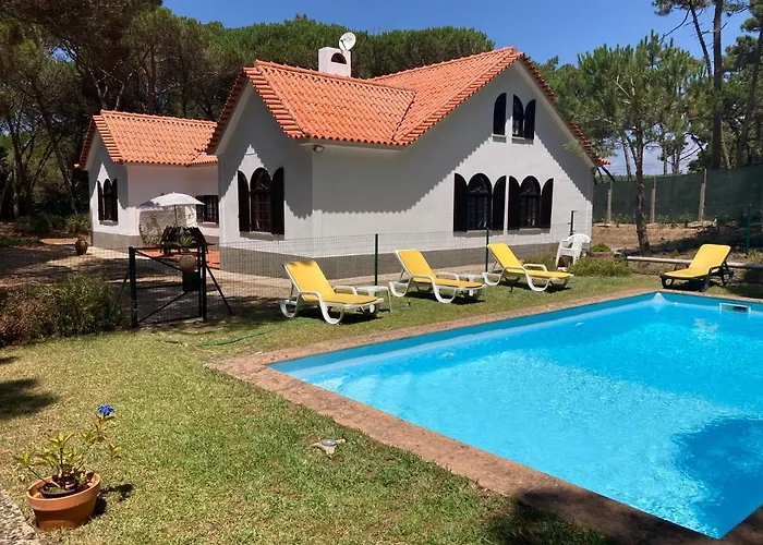 Moradia No Pinhal Com Piscina - Espaco E Privacidade As Suas Ferias! *